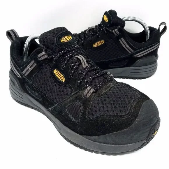 KEEN Utility Springfield Aluminum Toe Safety Work Shoes - Women’s Size 7 - Picture 1 of 8